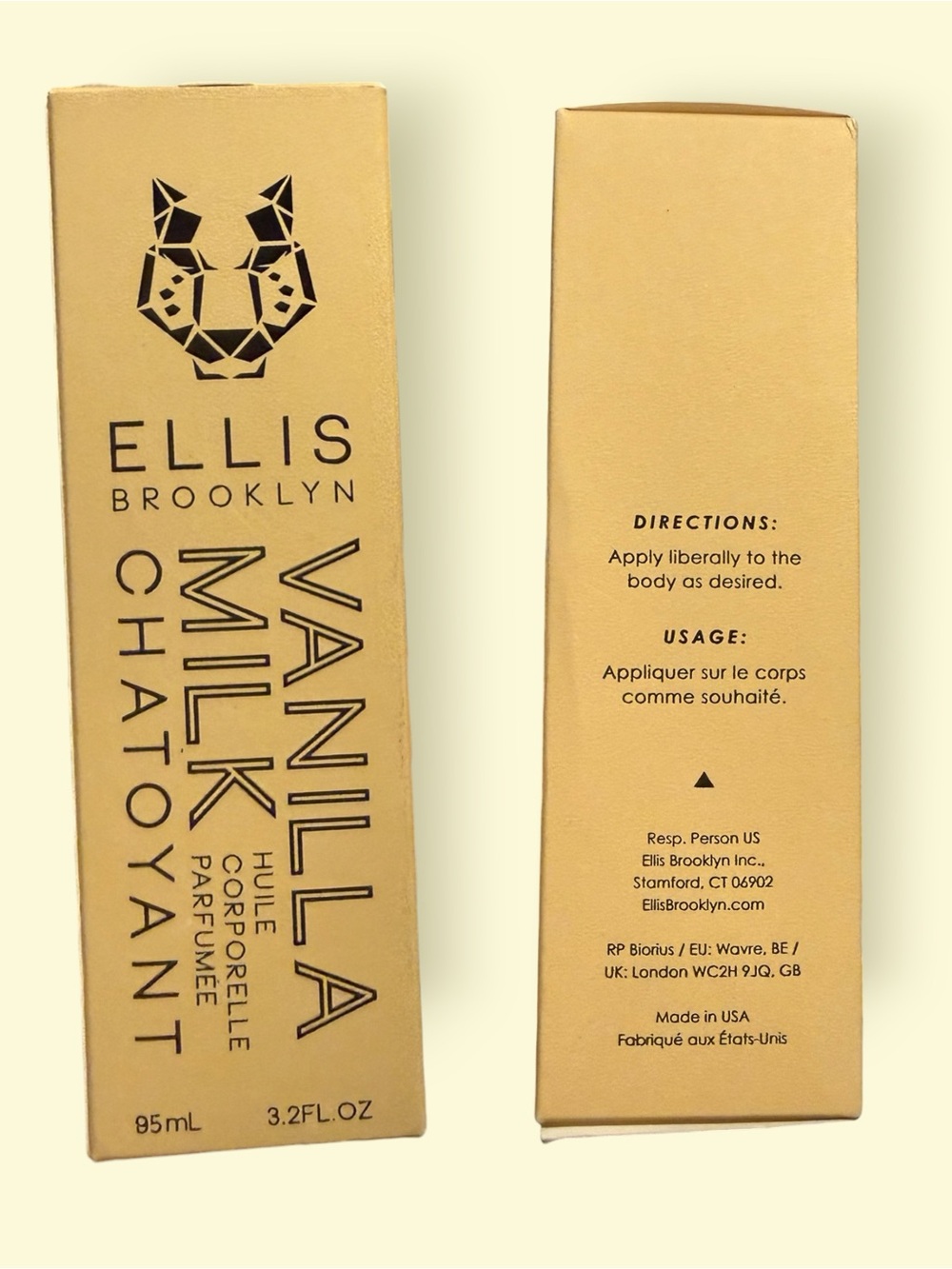 🥰2 for $125🥰 Ellis Brooklyn Vanilla Milk Shimmering Scented Body Oil